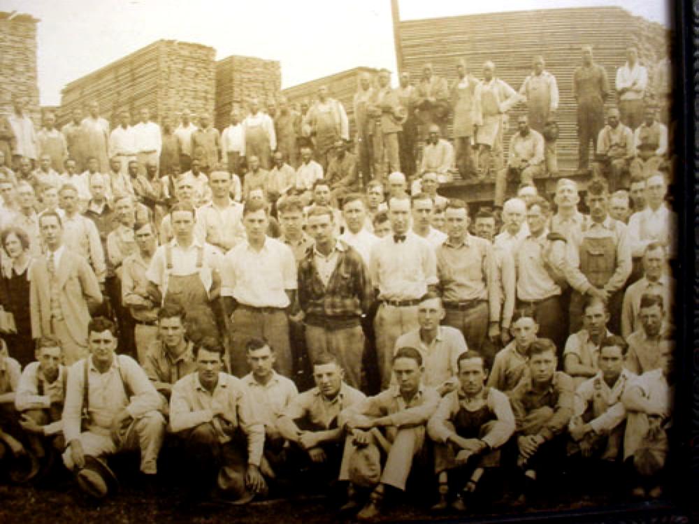 Bradley Lumber Company Employees, Circa 1930's