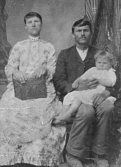 Sophie A. Blalock Dawkins, Tally Lester Durrant Dawkins and their daughter Ada Octavia Dawkins