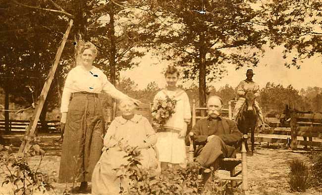 Charley Annie McKay Temple's parents. Others unknown.