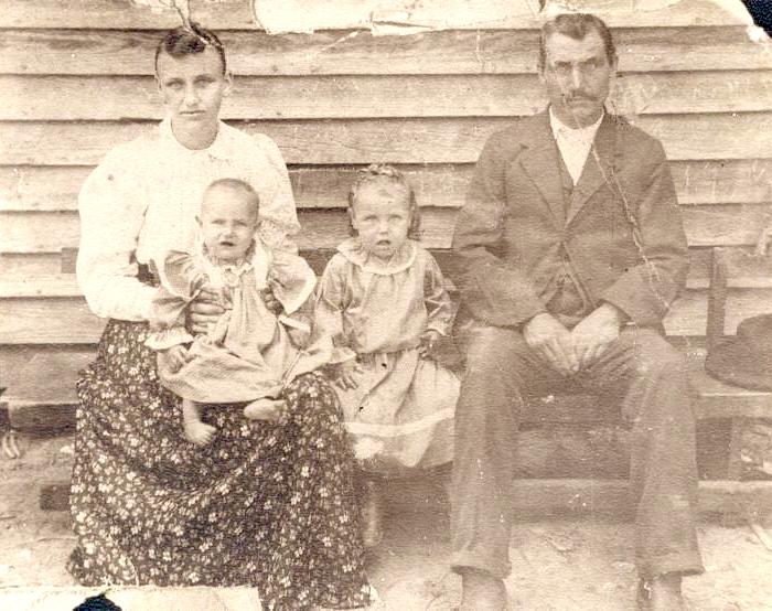 Ruth Glover and Joseph Johnson Mann Family