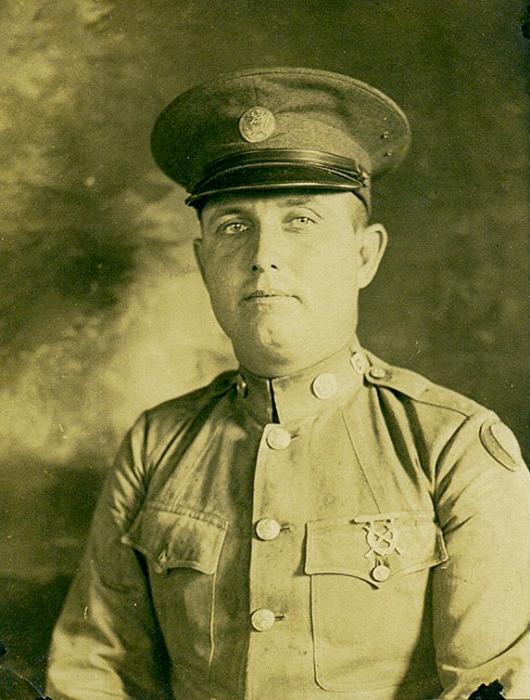 Unknown Man in Uniform