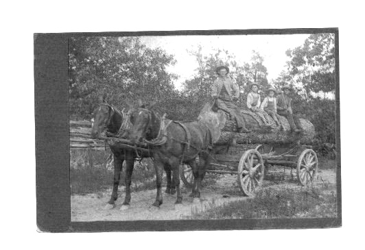 William Newton Wear, Walter and Cliffton Hale and their father Ed Hale