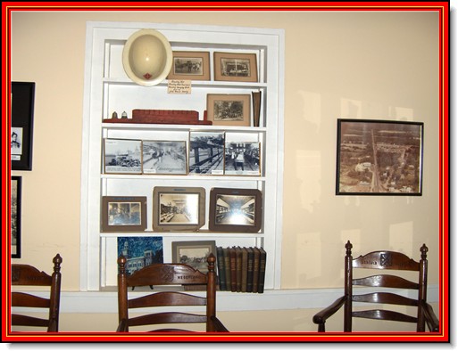 Inside the Bradley County Historical Museum