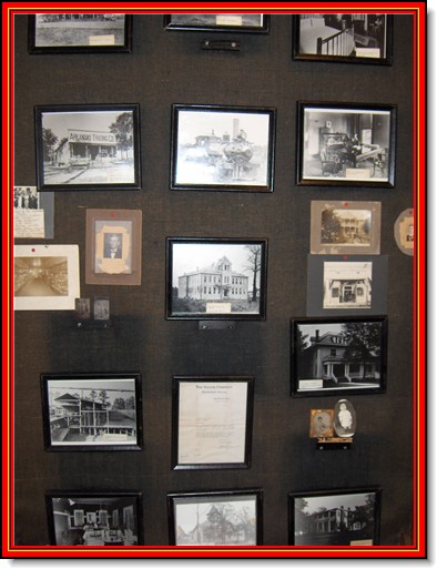 Inside the Bradley County Historical Museum