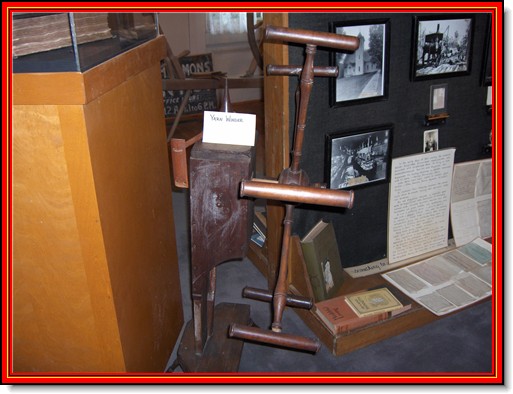 Inside the Bradley County Historical Museum