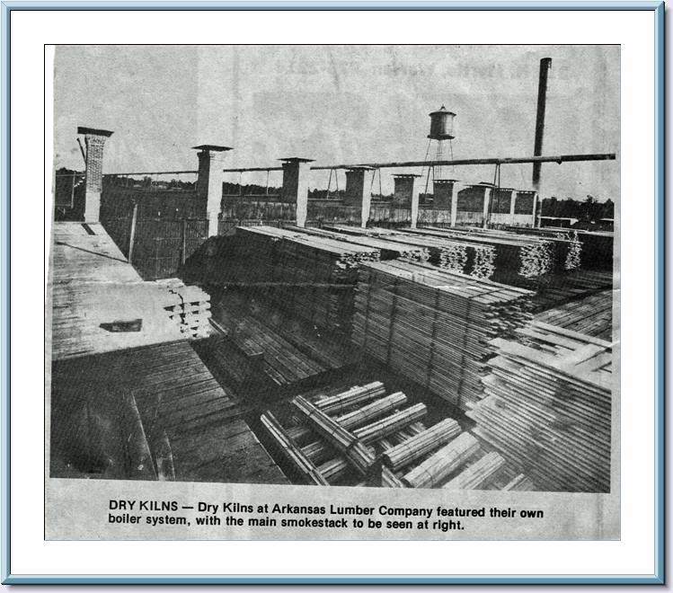 Arkansas Lumber Company kilns, Warren, Arkansas; original is located at the Bradley County Historical Museum