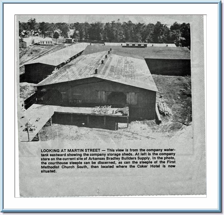 Arkansas Lumber Company, Warren, Arkansas; original is located at the Bradley County Historical Museum