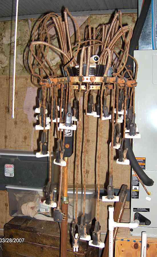 Beautician's Vintage Electric Hair Curler Machine at the Bradley County Historical Museum