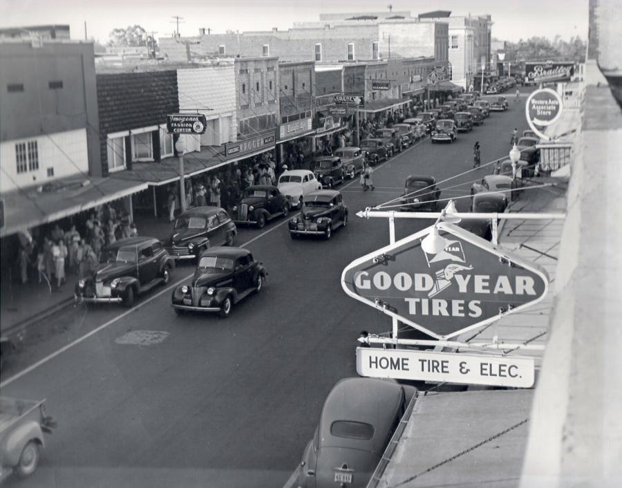 Looking North on Main Street, Warren, Arkansas