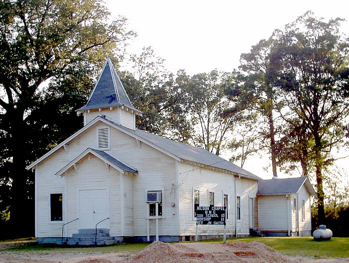 Smyrna Church, Wilson Chapel, United Methodist Church