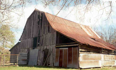 Hwy 88 E. near Pencil Bluff. Built 70 years ago. Kirby Singleton helped to build it and he is now 90.