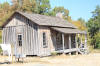 Log cabin at the museum in mt. Ida, Oct. 2010