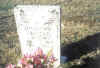 Dorothy Lucille Lundry's headstone beside George and Minnies.