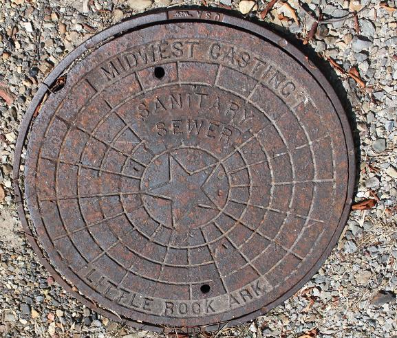 Mt Ida manhole cover